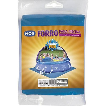 Forro para Piscina Mor Splash Fun 4600 Litros 1468 - Azul