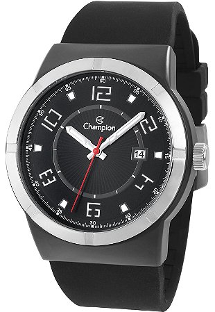 Relógio Masculino Champion Esportivo CA31597P - Prata/Preto