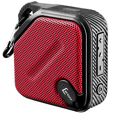 Speaker Lenoxx Antirespingo 5W BT-501 - Vermelho/Preto