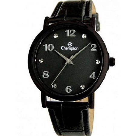 Relógio Feminino Champion Analógico CN24253N - Preto