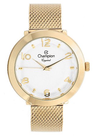 Relógio Feminino Champion Analógico CN25207H - Dourado