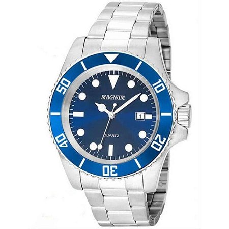 Relógio Masculino Magnum Analógico MA33068F - Prata