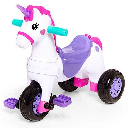 Carrinho Motoca Triciclo Infantil Velocita Rosa Calesita