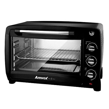 Forno Elétrico de Bancada Amvox AFR 4500 Preto - 127V