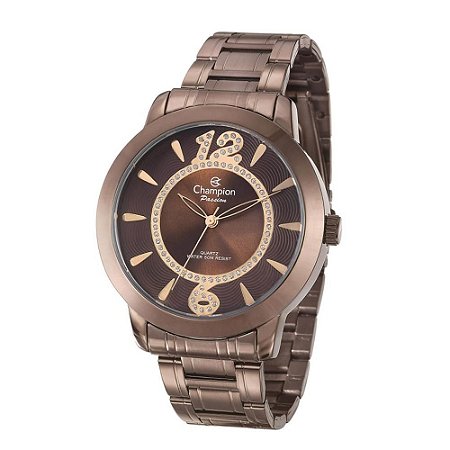 Relógio Feminino Champion Analógico CH24259R - Chocolate