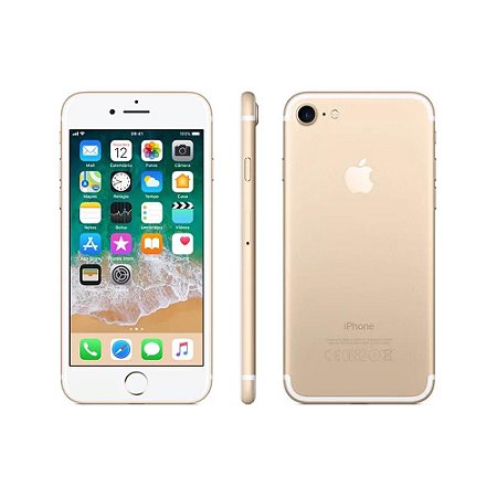 Seminovo - iPhone 7 32GB - Dourado - Excelente
