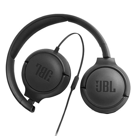 Headphone JBL Pure Bass Sound Tune 500 - Preto