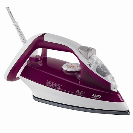 Ferro de Passar a Vapor Arno Ultragliss FU44 Roxo - 220V