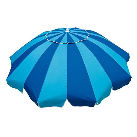 Guarda-Sol Mor Articulável Sky 2,20m Azul - Ref.3740