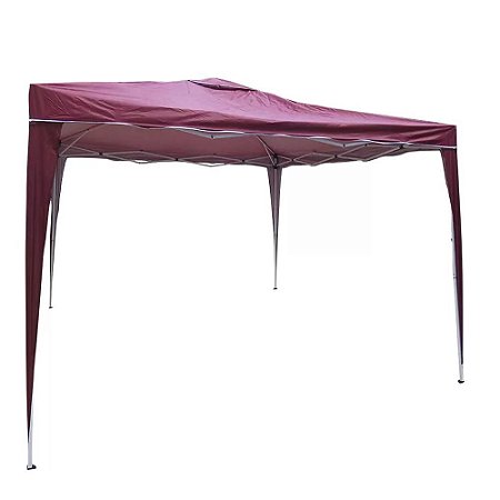 Tenda Importway Gazebo Articulado Bordo 2,40m - IWGZA-240BO