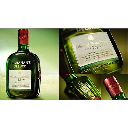 Whisky Escocês Buchanan's Deluxe 12 Anos - 1L
