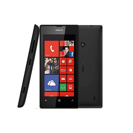 VITRINE Celular Nokia Lumia 520 8GB 4" 5MP - Preto