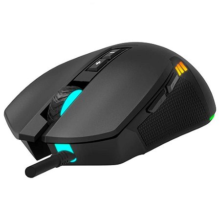 Mouse Gamer Fortrek Vickers 4200 DPI RGB - Preto