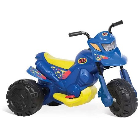 Moto Elétrica Bandeirante XT3 6V Azul - Ref.2700