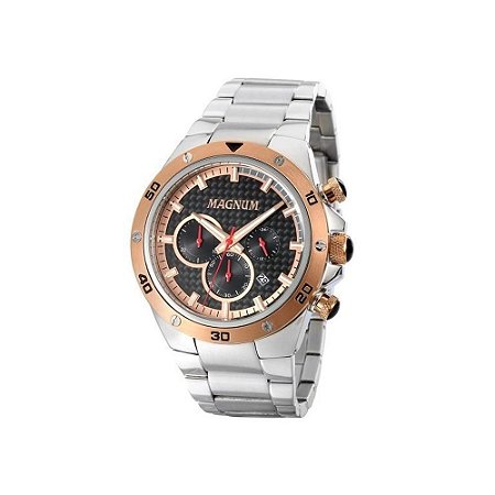 Relógio Masculino Magnum Analógico MA34281P - Prata
