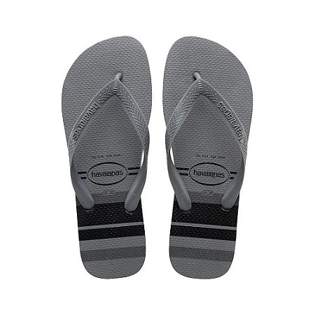 Chinelo Havaianas Top Basic Cinza Aço - 45/46