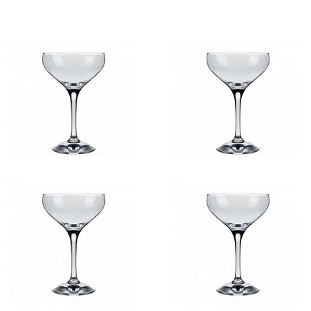 Conjunto de 4 Taças Nadir Mistic Dry Martini - 220ml