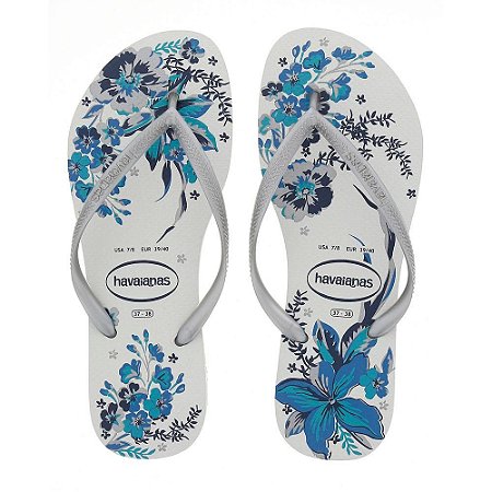 Chinelo Havaianas Slim Organic Branco - 35/36