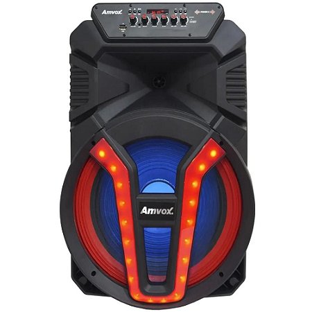 Caixa de Som Amvox ACA780 Vulcano 700W Preto - Bivolt