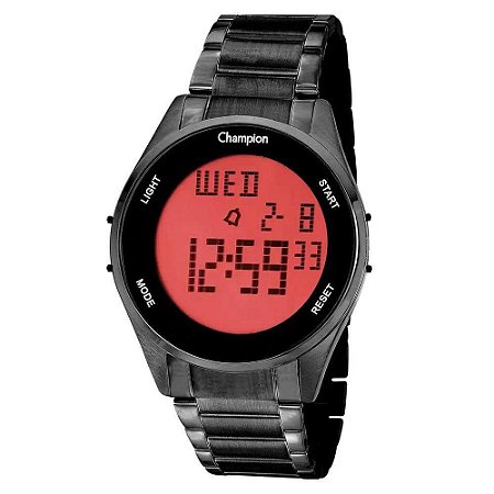 Relógio Unissex Champion CH40231D Digital - Preto