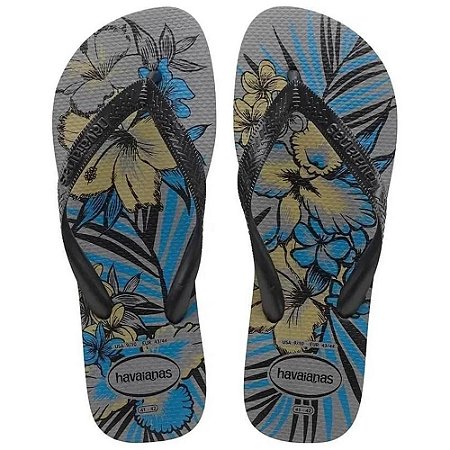 Chinelo Havaianas Aloha Cinza - 37/38