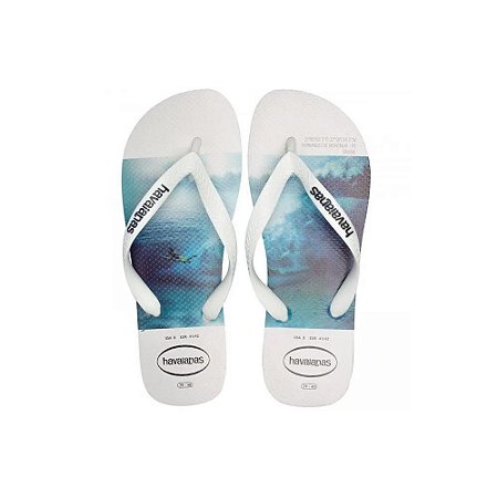 Chinelo Havaianas Hype Branco - 41/42