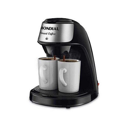 Cafeteira Mondial Smart Coffee C-42-2X-BI 127V - Preto