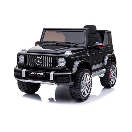 Mini Carro Elétrico 12v Mercedes Amg G63 Preto BW124PT