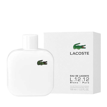 Perfume Masculino Eau De Lacoste L.12.12 Blanc Pure - 100ml