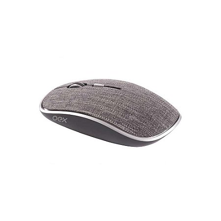 Mouse sem Fio OEX Twill MS-600 - Cinza