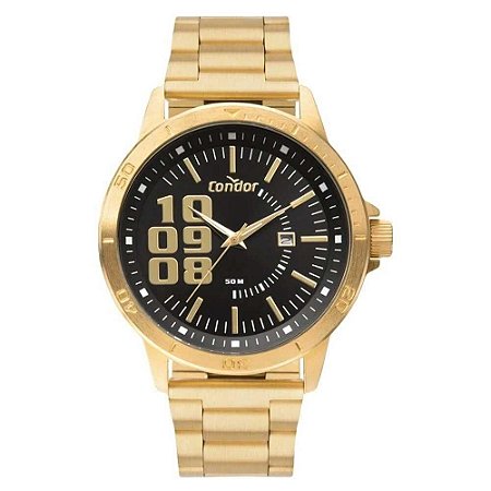 Relógio Masculino Condor Analogico CO2115KXT-4D Dourado