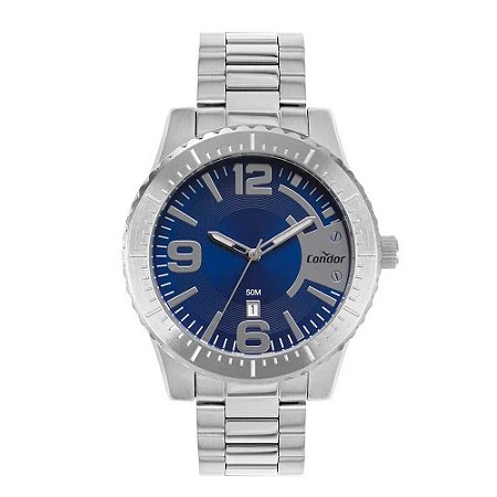 Relógio Masculino Condor Analogico CO2115MVB/4A Prata