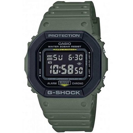 Relógio Masculino Casio G-Shock DW-5610SU-3DR - Verde