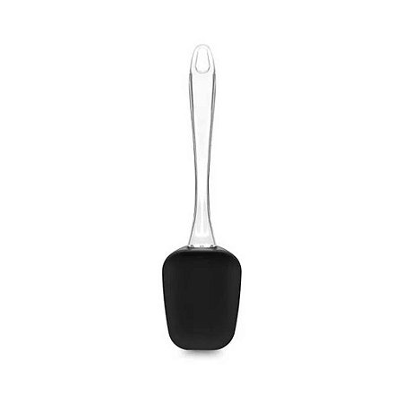 Espátula de Silicone e Cabo Acrílico UP Preto - UD048