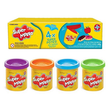 Kit Super Massa com 4 Potes 440g - 03