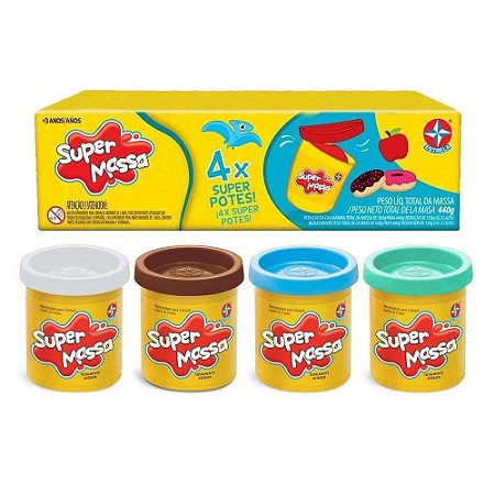 Kit Super Massa com 4 Potes 440g - 05