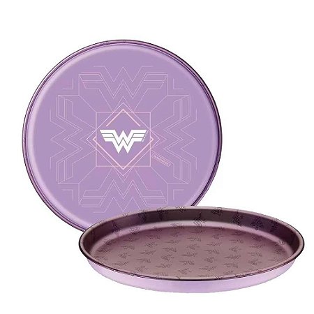 Assadeira de Pizza Tramontina Mulher Maravilha 1,8L 30cm WW84