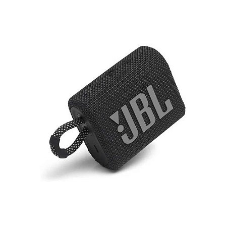 Caixa de Som JBL GO3 com Bluetooth 4.2W - Preto
