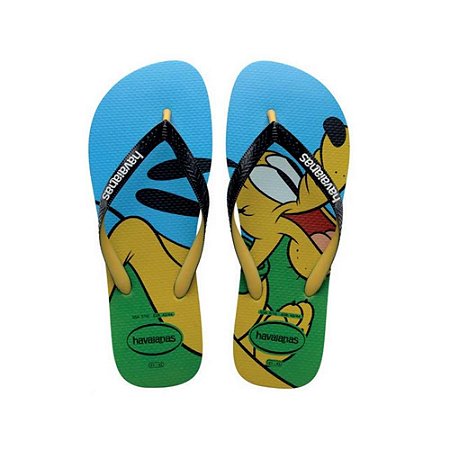 Chinelo Havaianas Disney Stylish FC Verde Tropical - 39/40