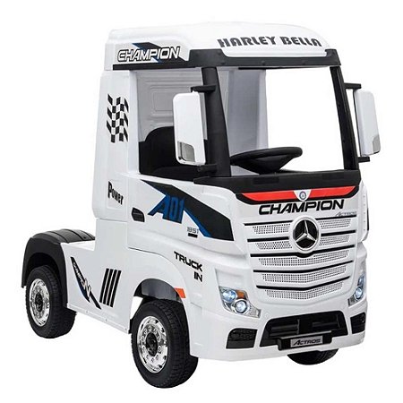 Mini Caminhão Elétrico Mercedes Actros Com Carreta Importway