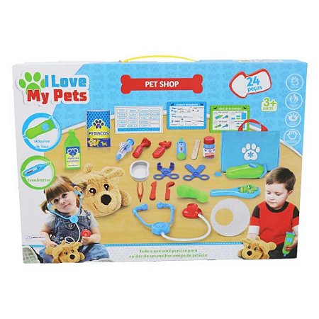Brinquedo I Love My Pets Pet Shop Multikids - BR1218