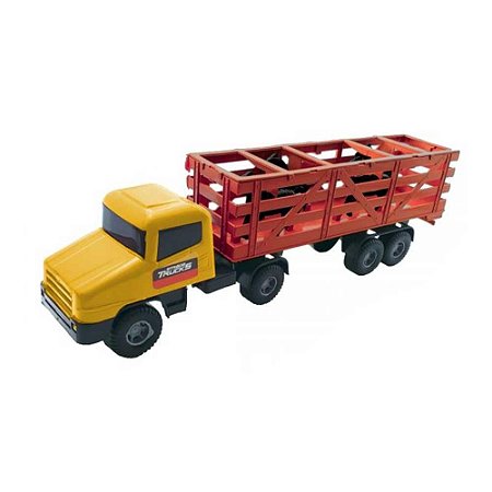 Brinquedo Strada Trucks Silmar Ref.6040 - Cabine Amarela