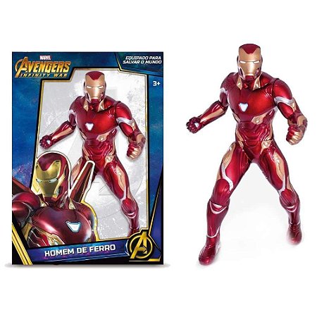 Figura de Ação Homem de Ferro Avengers Mimo - Ref.0563