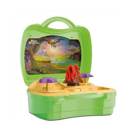 Minha Maletinha Dino Massinha Divertoys Ref.8145