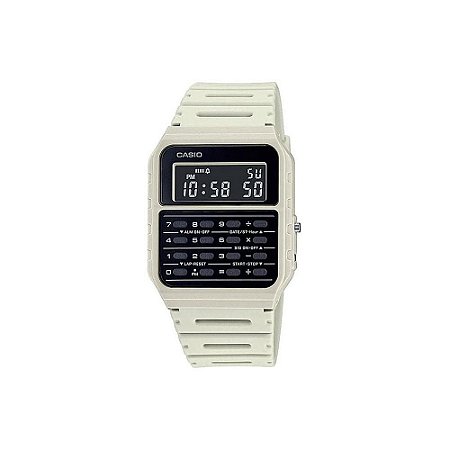 Relógio Casio Vintage Unissex CA-53WF-8BDF - Branco