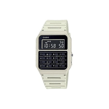 Relógio Casio Vintage Unissex CA-53WF-8BDF - Branco