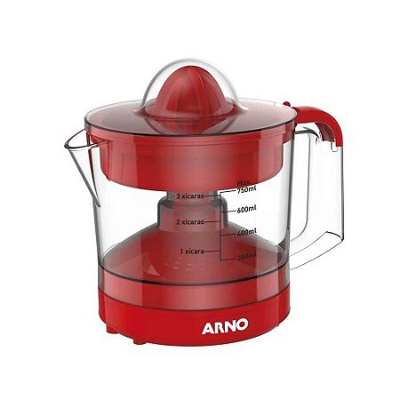 Espremedor de Frutas Arno Suco Express 127V Vermelho