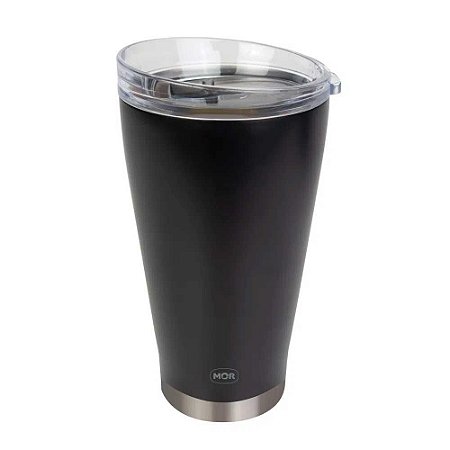 Copo Térmico Para Cerveja 700ml Mor Ref.8047 Preto