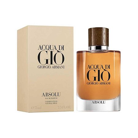 Perfume Masculino Giorgio Armani Absolu EDP - 75ml