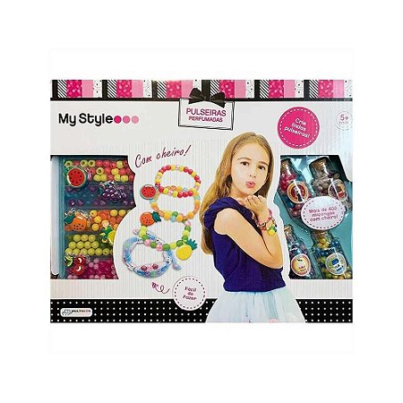 Brinquedo My Style Pulseiras Perfumadas Multikids BR1119